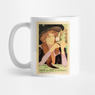 SALON DES CENT Vintage Arts Exhibition France 31 Rue Bonaparte Poster Mug